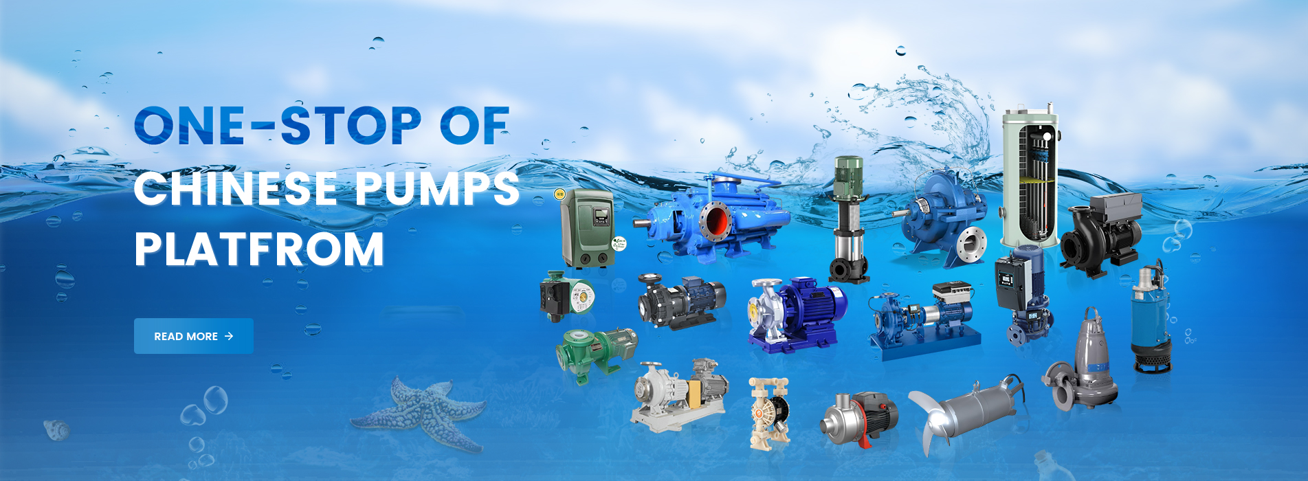 Pompe centrifuge horizontale