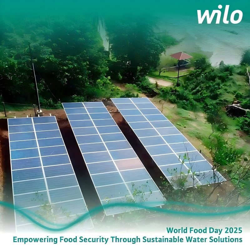 La technologie d'irrigation par pompe solaire Wilo renforce la sécurité alimentaire et l'agriculture durable