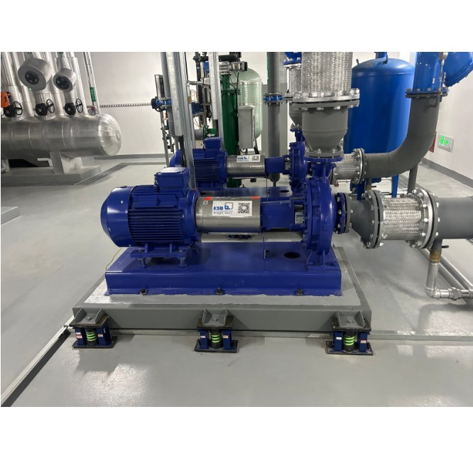 Photos de maintenance d'une pompe centrifuge horizontale mono-étagée